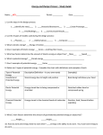 Energy and Design Process - Study Guide - Team 6