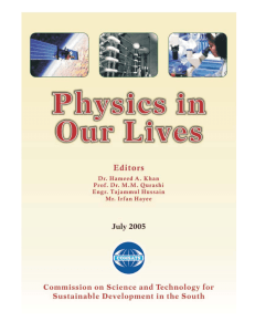 Physics in Our Lives (Jul 2005)