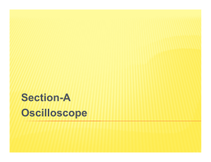 Section-A Oscilloscope