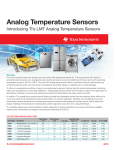 Analog Temperature Sensors