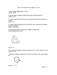 MAC 1114 Test 1 B