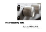 Preprocessing data