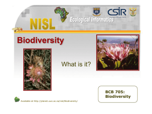 `biodiversity`?