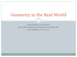 Geometry in the Real World