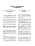 A Proof Theory for Generic Judgments: An extended abstract
