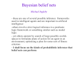 Bayesian belief nets