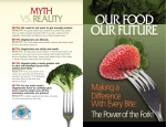 Our food our future.