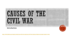 Causes of the civil war