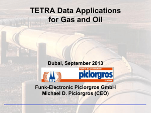 TETRA - SCADA and Telemetry Solutions