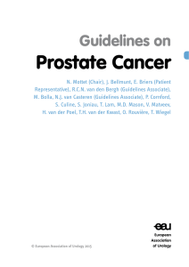 Guidelines on Prostate Cancer - European Association of Urology