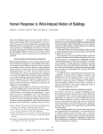 Human Response to Wind-Induced Motion of Buildings