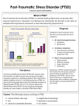 Post-Traumatic Stress Disorder (PTSD)