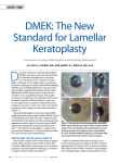 dMeK: the new Standard for Lamellar Keratoplasty