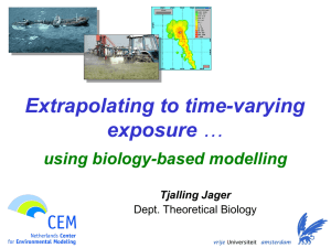 Extrapolating to time-varying exposure using biology