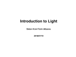 Intro to light