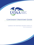 CONtiNENt UROStOMy GUidE - United Ostomy Associations of