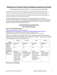 Making Science Thinking Visible by Engaging in Speaking and Writing