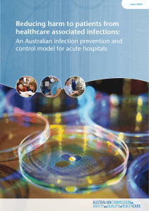 Reducing harm to patients from healthcare associated infections: