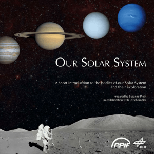 Exploring the Solar System with space probes