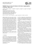 Multiple discrete-energy ion features in the inner magnetosphere: 9