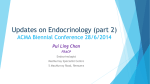 Updates on Endocrinology 2014 ACMA Biennial Conference