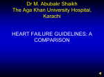 Heart Failure in the Setting of Ischemic Heart Disease