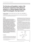 The Detection and Quantitative Analysis of the Psychoactive