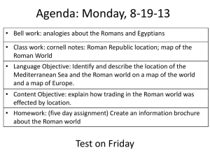 Agenda: Monday, 8-19-13