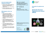 Methicillin-Resistant Staphylococcus aureus