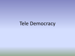 Tele Democracy - Colegio Trueba