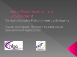 More Government, Less Governance