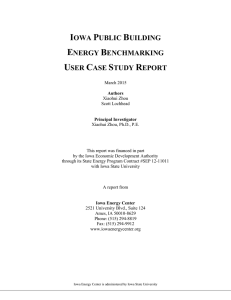 iowa public building energy benchmarking user case study report