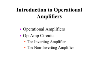Op-Amp Circuits