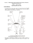 Lecture 2 - Outline – August 16, 2003