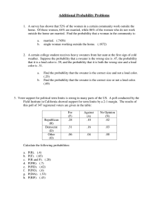 Additional Probability Problems