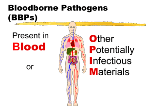 Bloodborne Pathogens