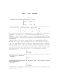 TOPIC 2: LINEAR SYSTEMS 1. Introduction A system of m linear