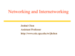 Slides for Chapter 3: Networking and Internetworking