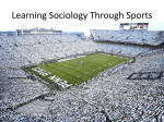 Learning Sociology Through Sports