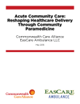 Acute Community Care: Reshaping Healthcare Delivery Through