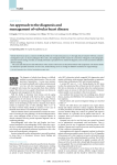 An approach to the diagnosis and management of valvular heart