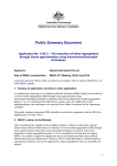 Public Summary Document - Word 181 KB