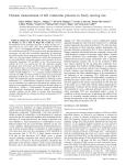 Chronic measurement of left ventricular pressure in freely moving rats