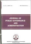 Department of Political Science 8t Public Administration University of