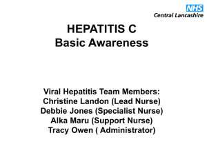 View / the Hepatitis C presentation