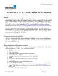 BRI IRB Recruitment Material Guidance