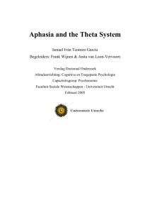 Aphasia and the Theta System