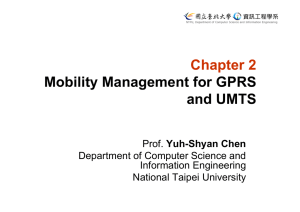 Chapter 2 Mobility Management for GPRS and UMTS