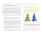 Lecture 10: Random variables