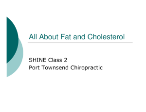 All About Fat and Cholesterol